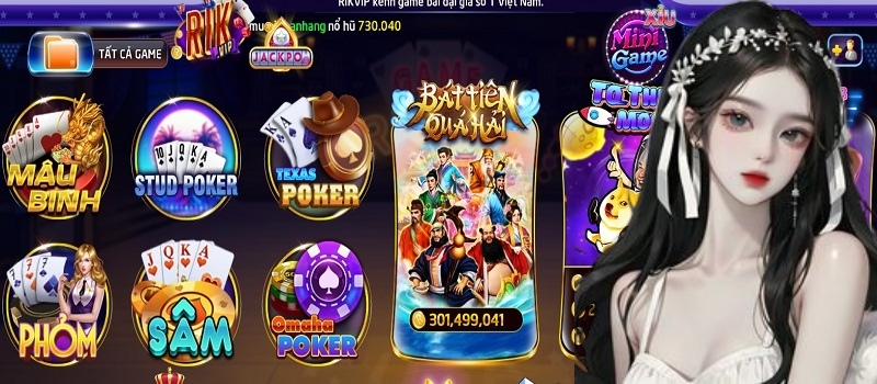 Sở hữu kho trò chơi đa dạng đầy màu sắc