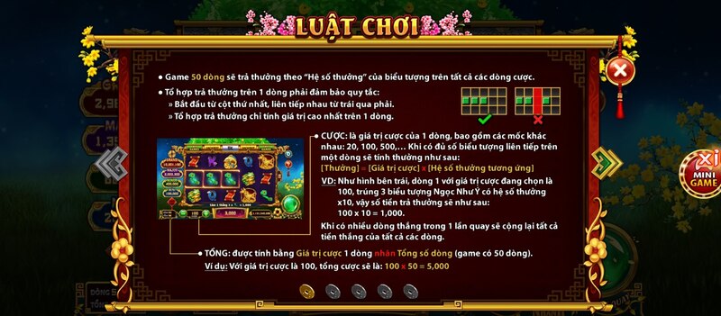 Cập nhật luật chơi Cung hỷ phát tài mới nhất 2024