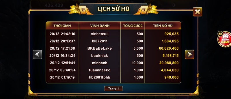 Game Sơn tinh thủy tinh đã thêm tính năng mới