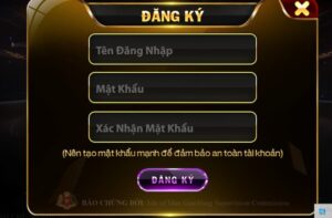 Hướng dẫn đăng ký tài khoản nổ hũ Hitclub trên máy tính