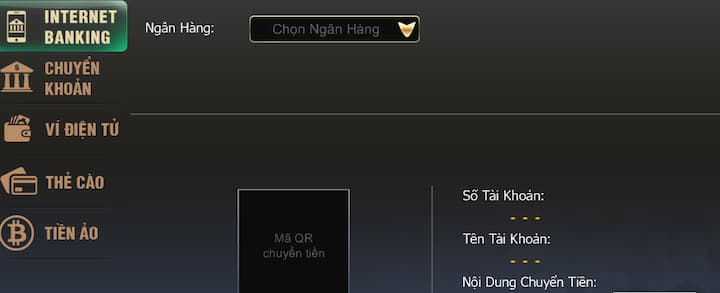 Nạp tiền nổ hũ B52club qua ví điện tử