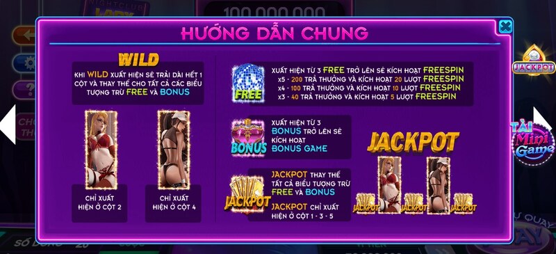Trò chơi Night Club Lady có gì thú vị?