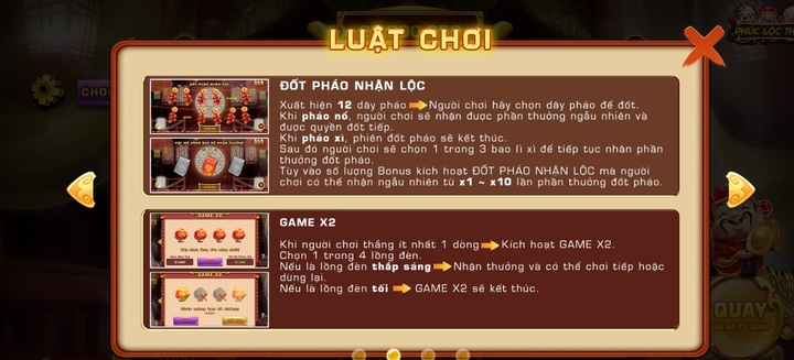 Luật chơi Đốt Pháo Nhận Lộc