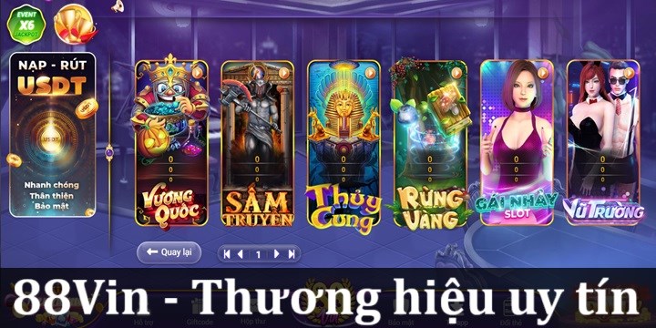 Yếu tố giúp 88Vin trở thành tượng đài game cược