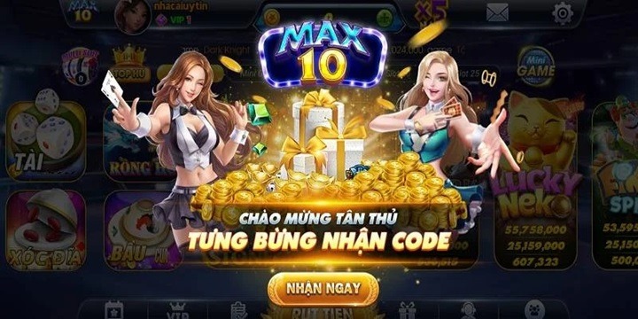 Max10 cung cấp đa dạng thể loại game cược