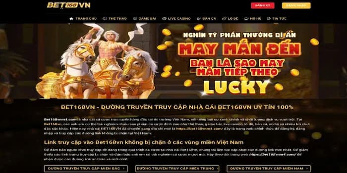 Các chương trình khuyến mãi tại sân cược BET168VN