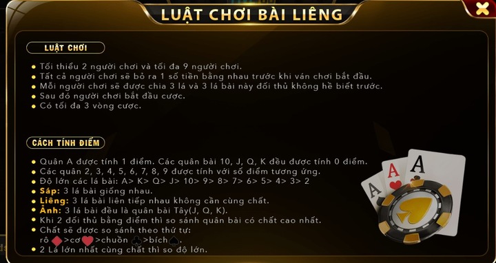 Chia sẻ cách chơi game đổi thưởng online Liêng