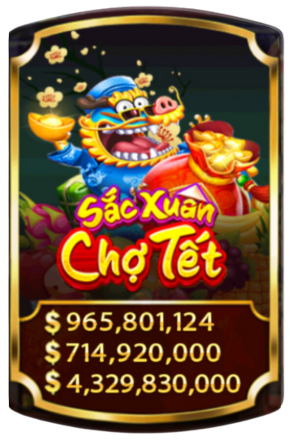 sắc xuân chợ tết