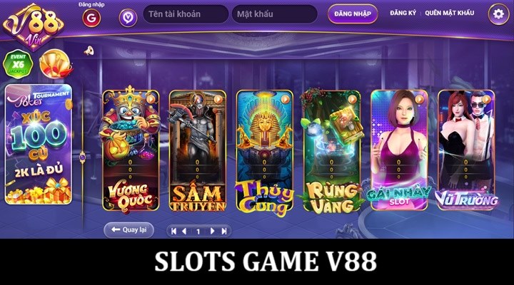 Những dòng game V88 giúp thu lãi khủng nhanh chóng
