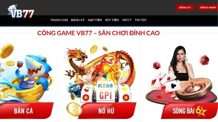 Hướng dẫn cách chơi game tại Vb77