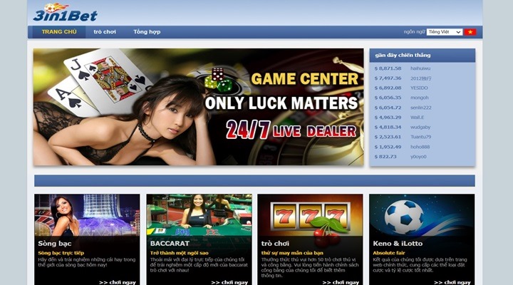 Sứ mệnh & giá trị của 3in1Bet