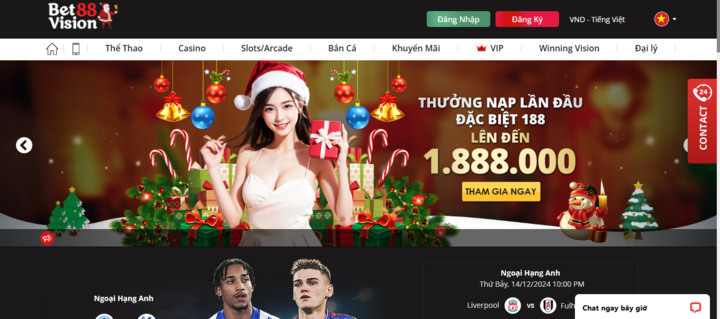 Liên hệ Betvision bằng những cách nào