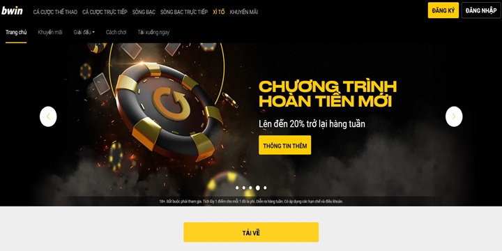 Cập nhật mới nhất của Bwin trong năm 2025