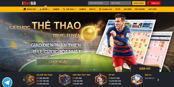 Ibet68 thương hiệu nhà cái đạt chuẩn 5 sao