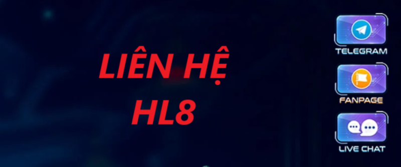 Hình thức liên hệ với Hl88