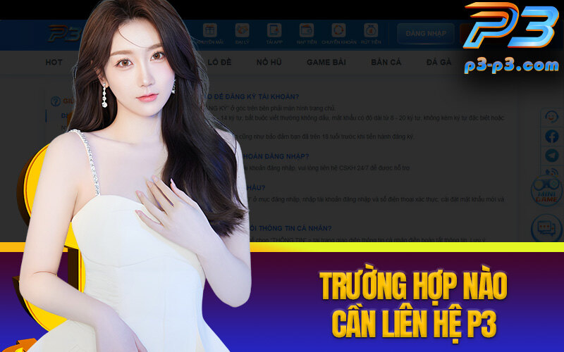 Liên hệ phương thức P3