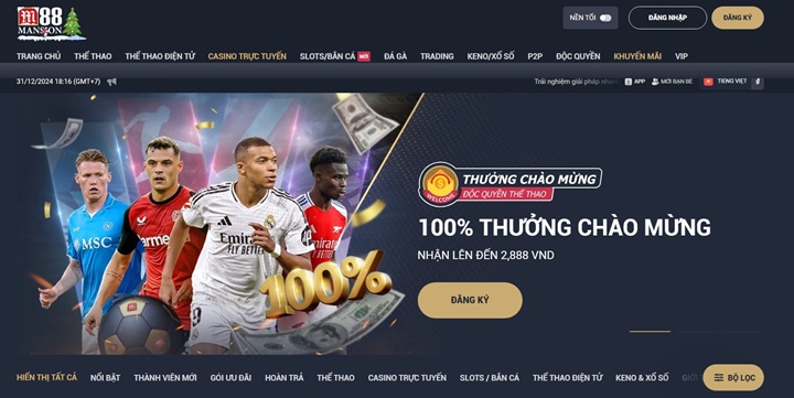 Thành tựu ấn tượng M88vin đã đạt được