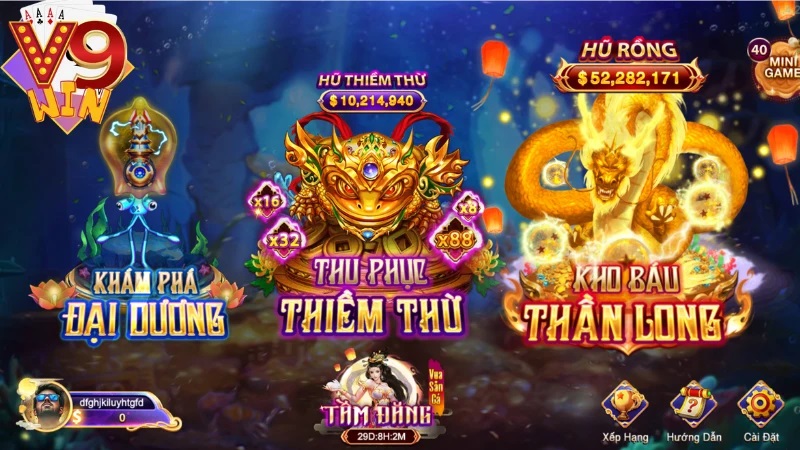 Tại sao nên tham gia game đổi thưởng rút tiền V9win?