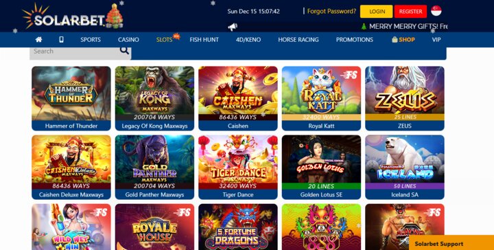 Solarbet cung cấp tựa game nào? 
