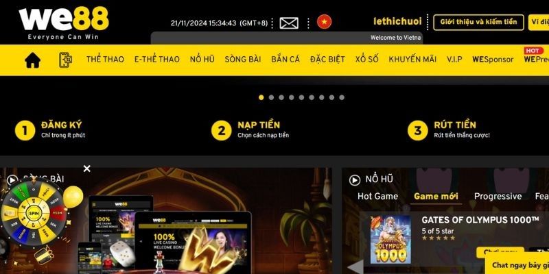 Đánh giá chung về We88