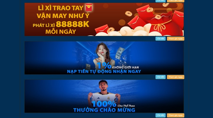 Cơn mưa quà tặng dành riêng cho bet thủ Thanbai88