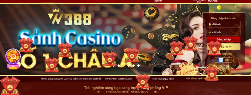 Top 3 sảnh cá cược dễ ăn nhất tại W388