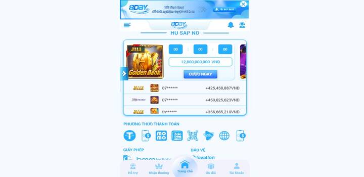 Những đặc trưng chỉ nhà cái cá cược 8day mới sở hữu được