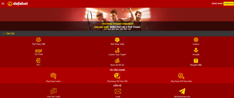 Giới thiệu tổng qua về nhà cái thể thao Dafabet