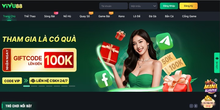 Ưu điểm vượt trội ‘’ăn đứt’’ nhà cái khác của Vivu88